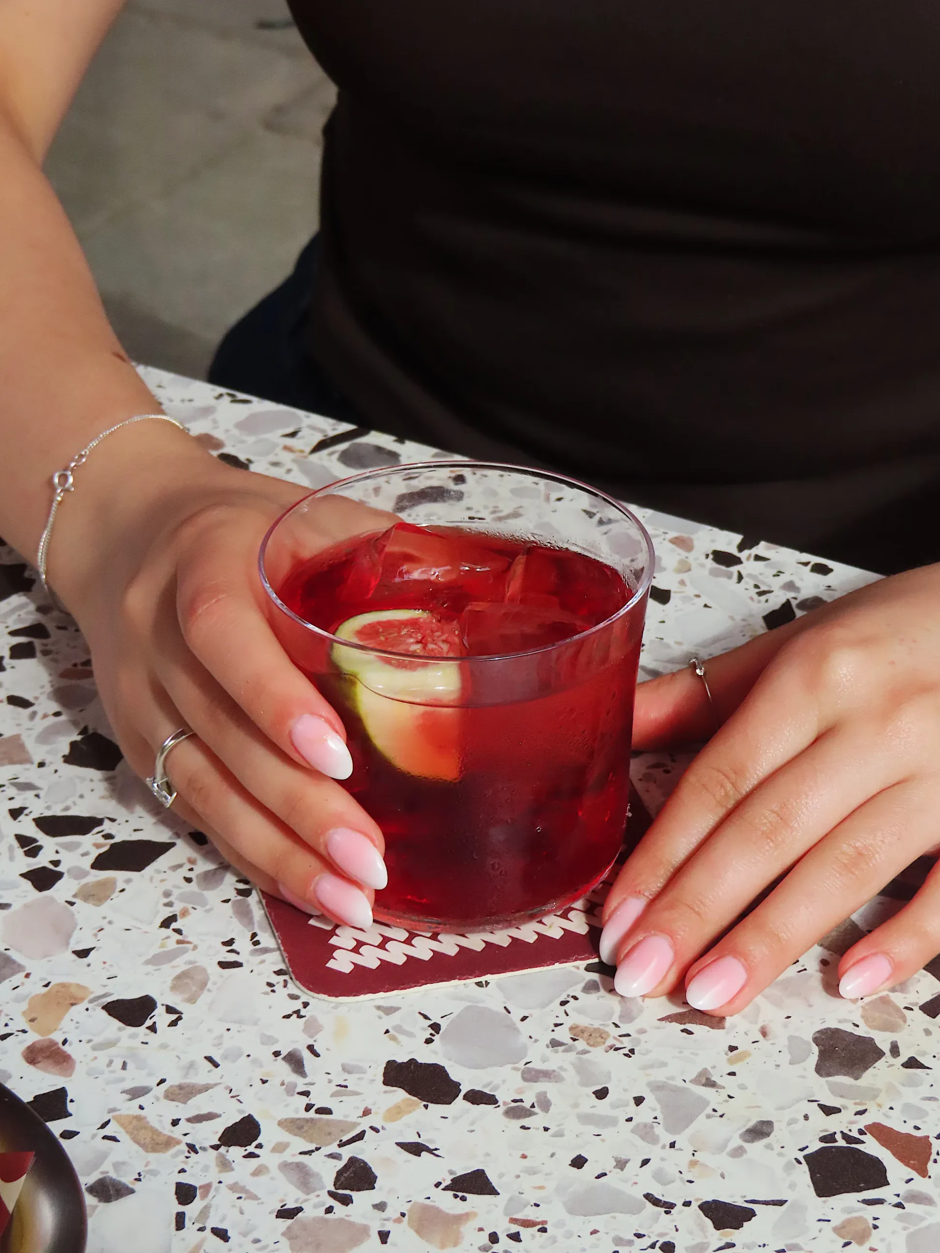 Sugarmom fig negroni cocktail